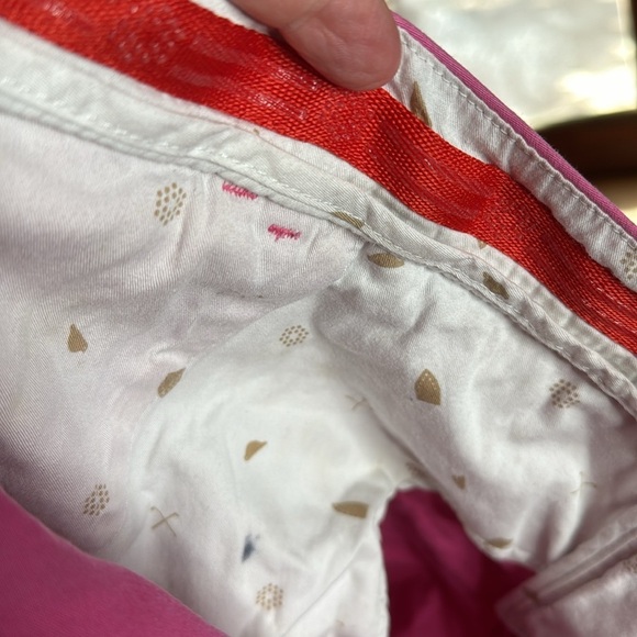 Puma Pink Cotton Stretch Casual w/Pockets Capri Pants Size 12 - Picture 11 of 12